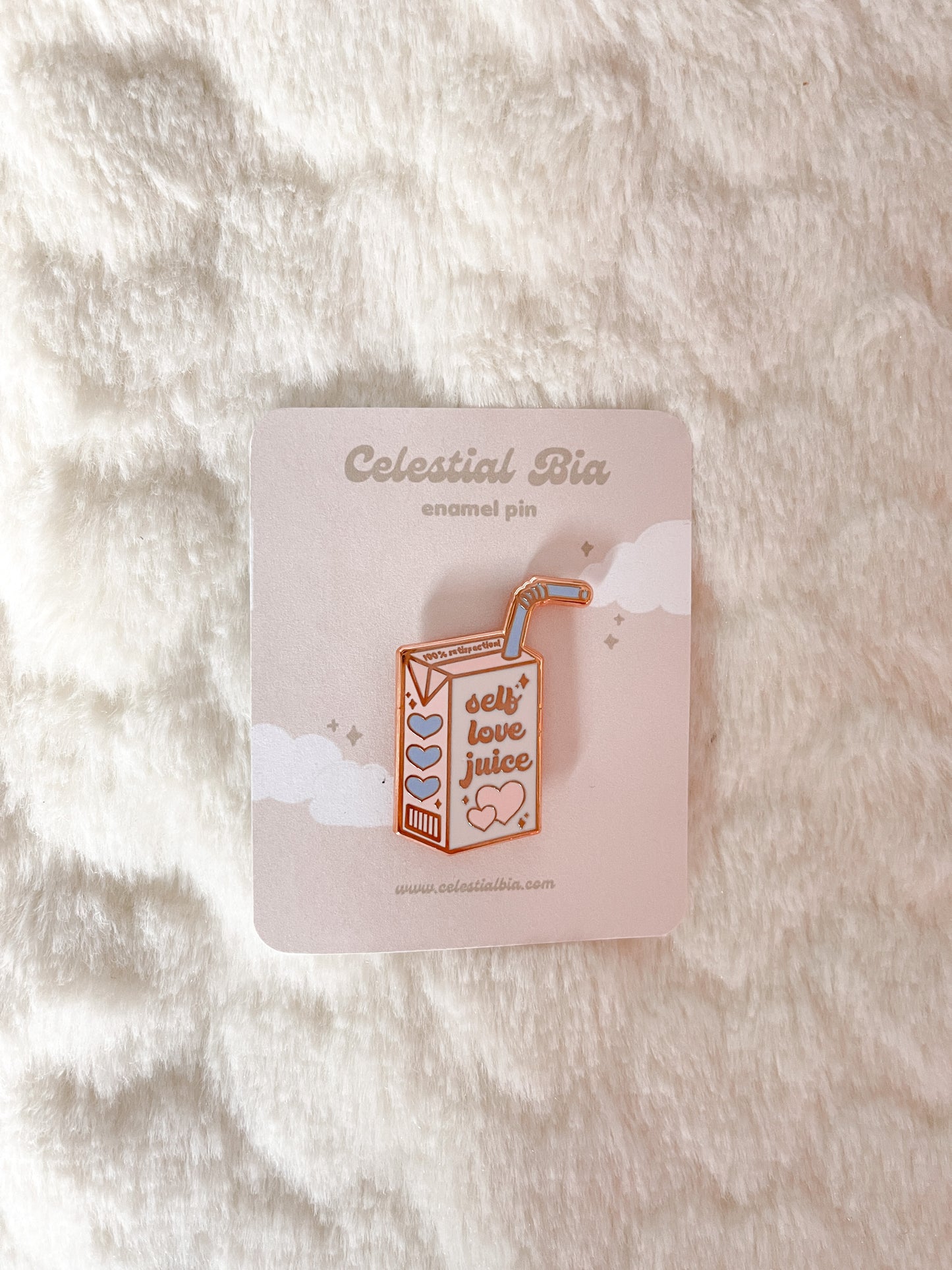 Self Love Juice Enamel Pin