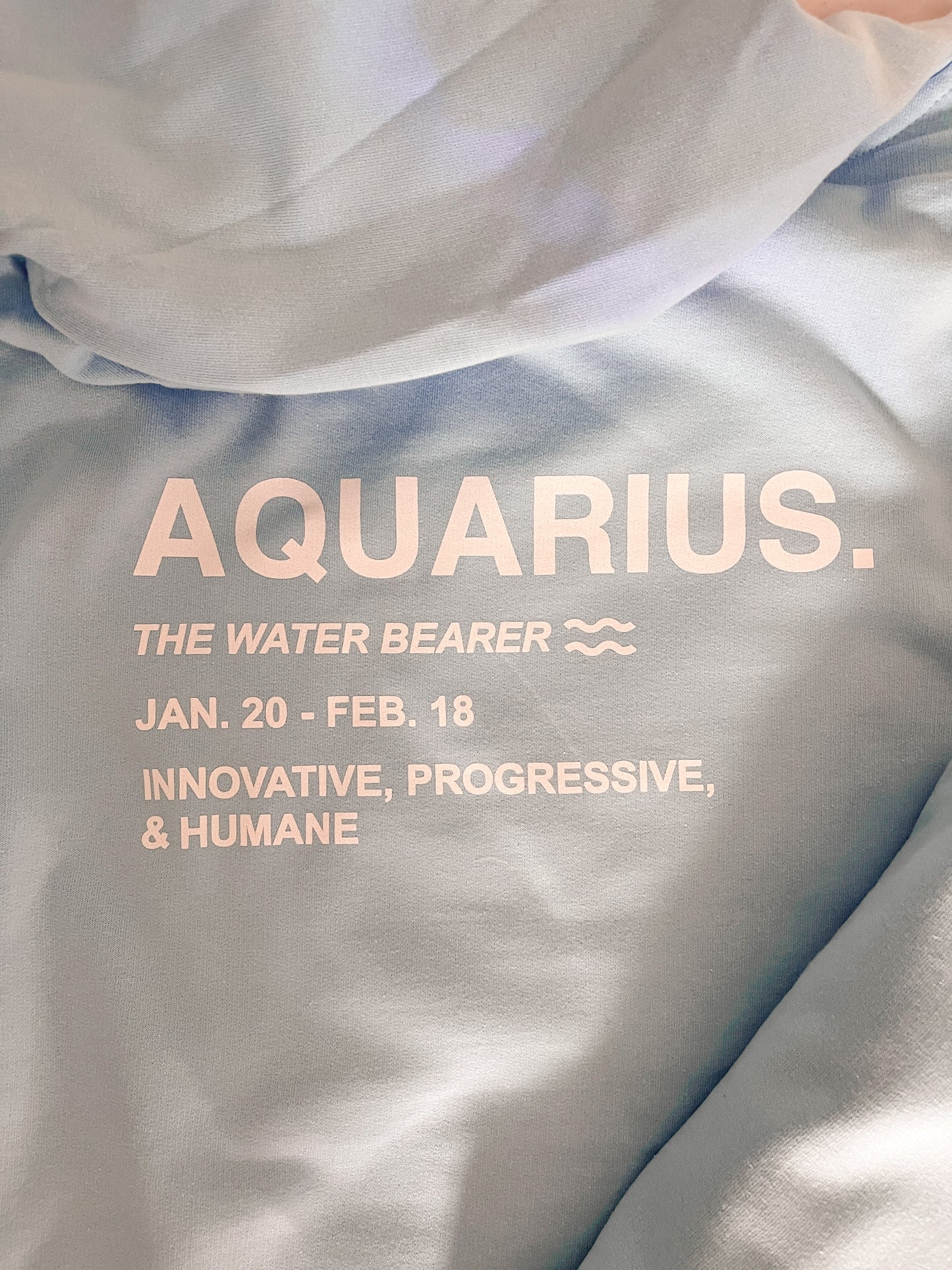 Aquarius Hoodie Sweatshirt