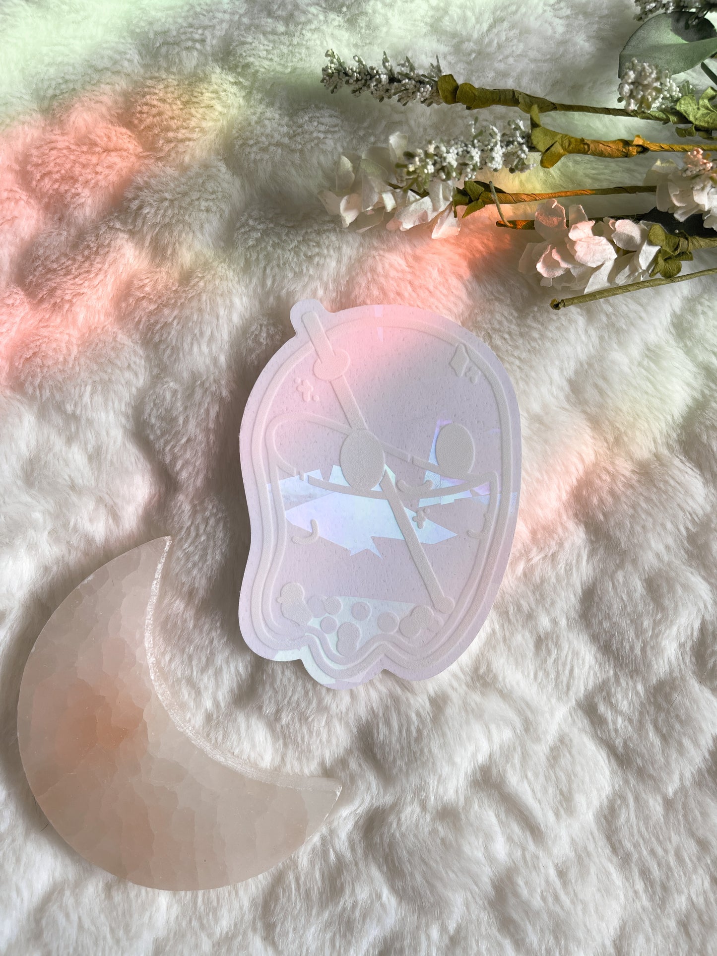 Boo-ba Ghost Suncatcher Sticker