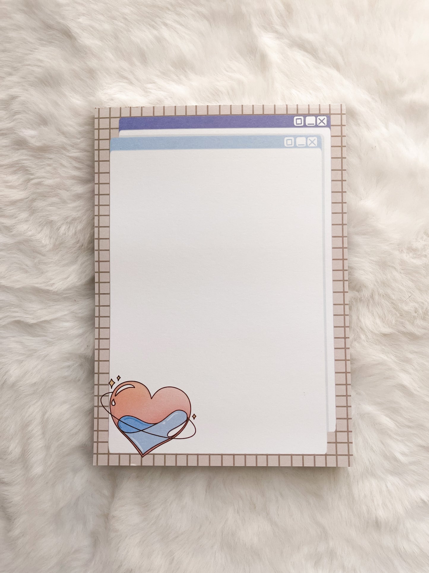 Revolving Heart Notepad