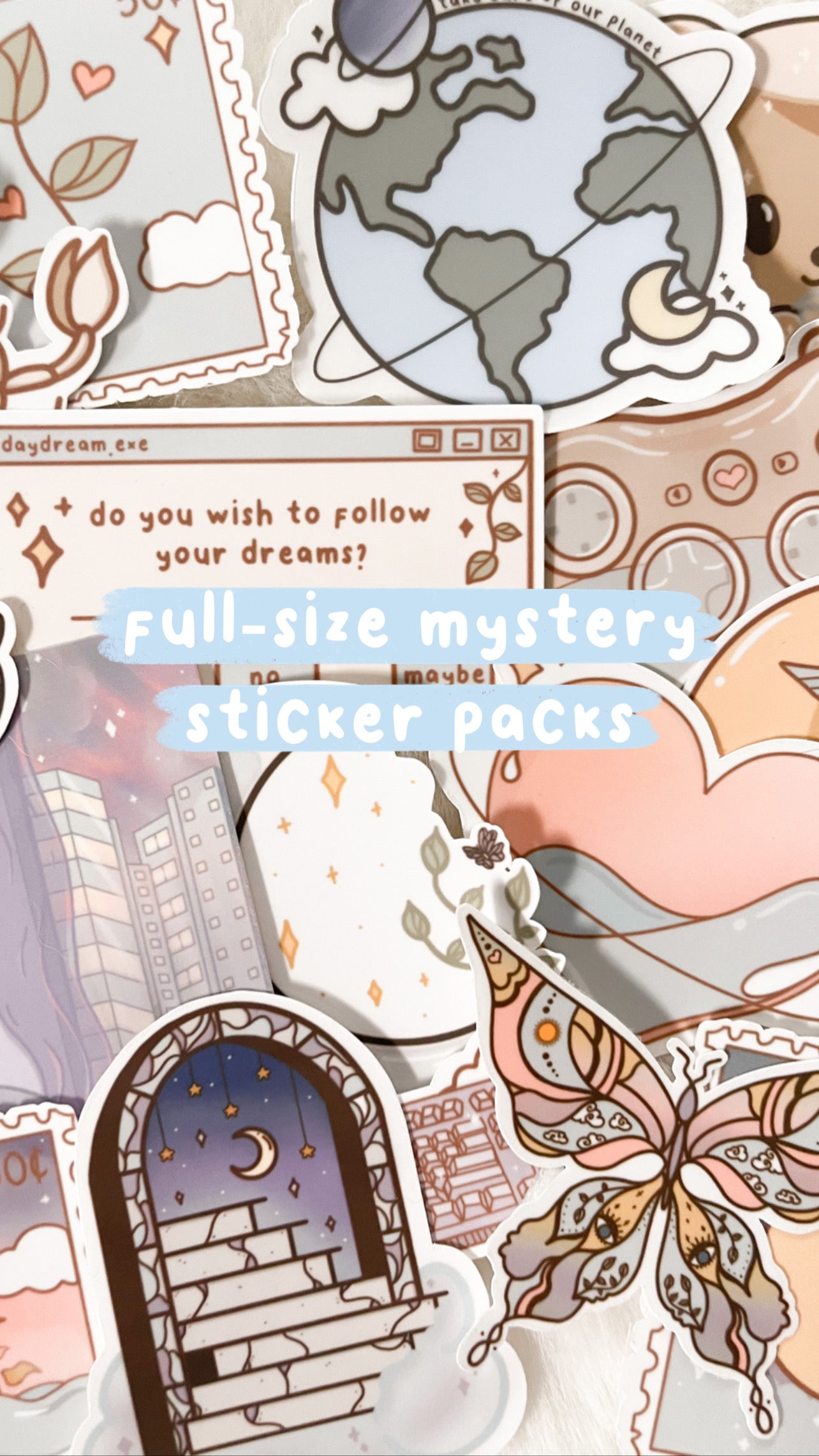 Full-Size Mystery Sticker Packs